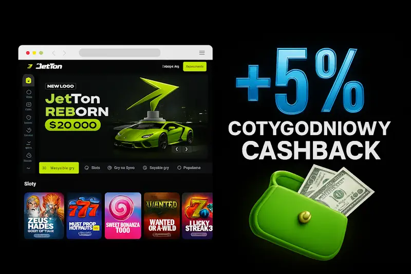 Cotygodniowy cashback jetton casino Poland