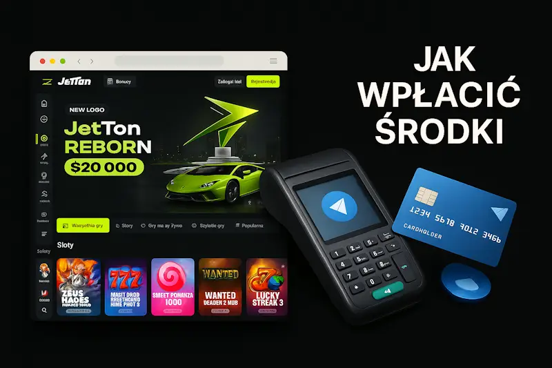 Jetton games — jak zrobić depozyt i wypłatę